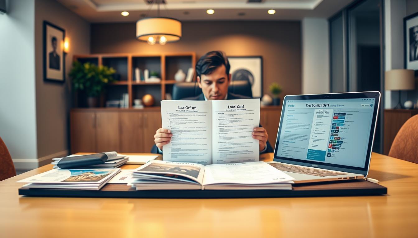 comparing loan options